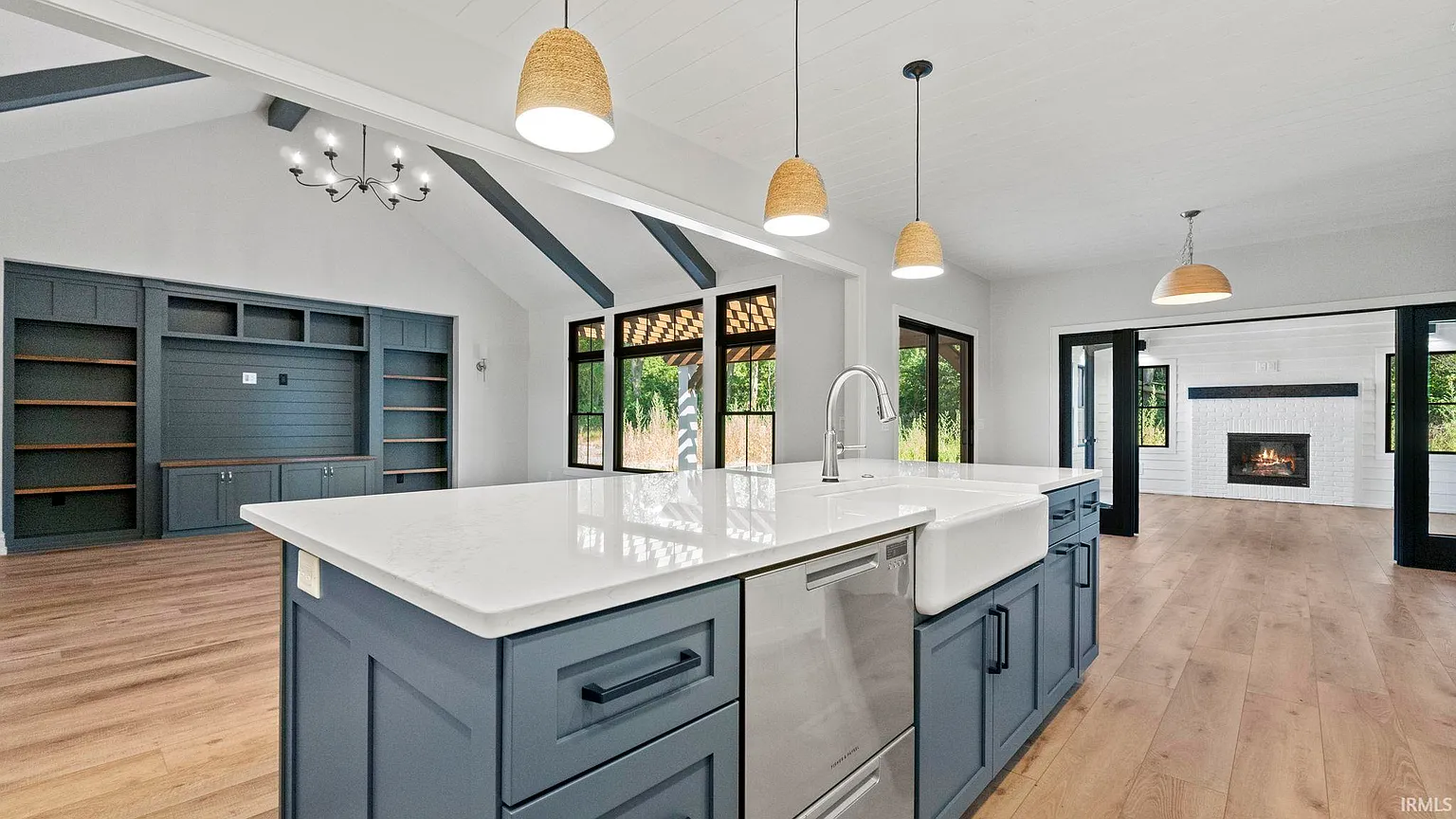 Detail of custom kitchen craftsmanship